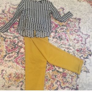 H&M cat patterned top